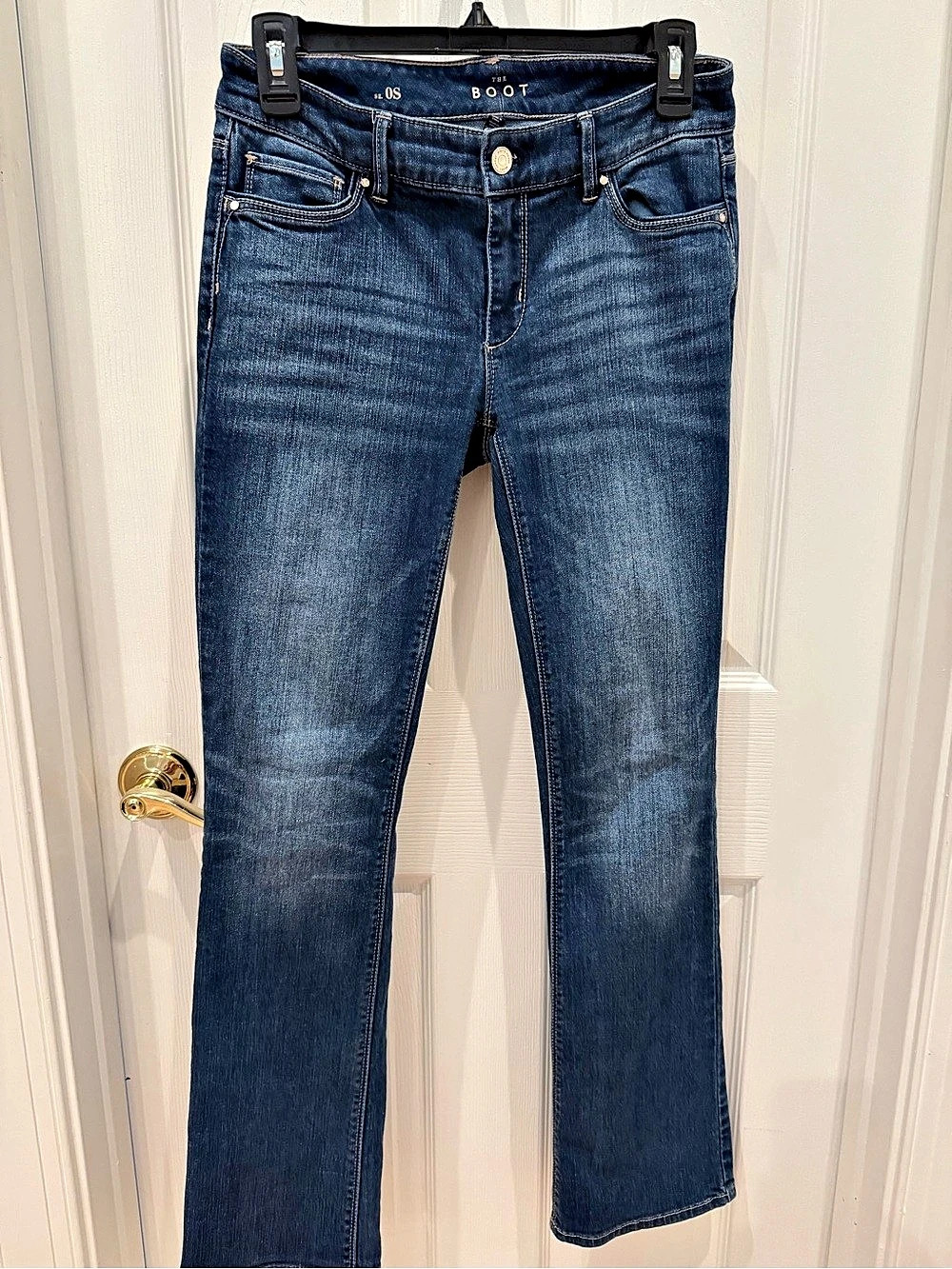 White House Black MatketvBootcut Jeans in Blue in size 0 shirt